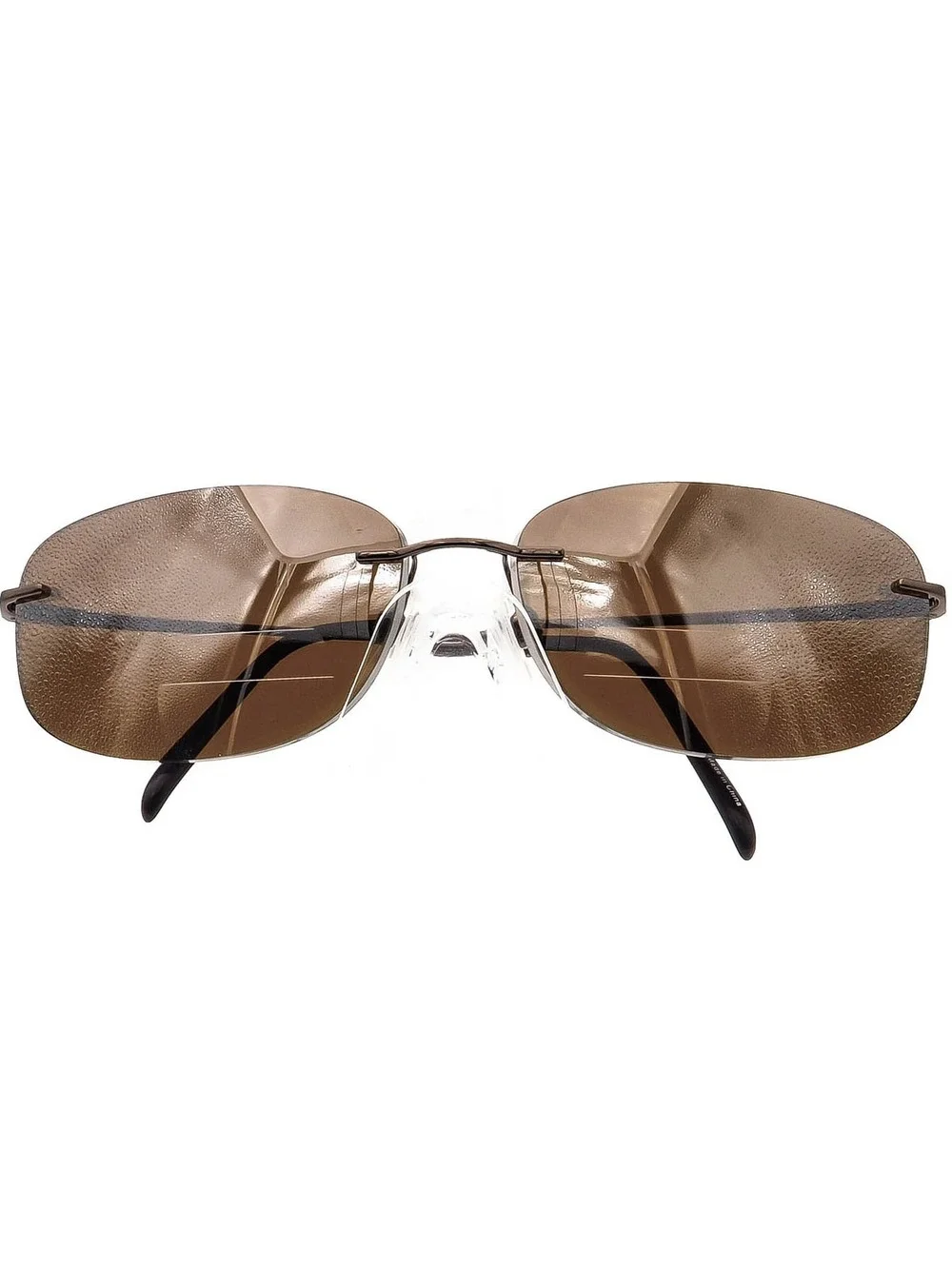 Charmant CH12256P BR Pure Titanium Sunglasses (Prescription Lenses)